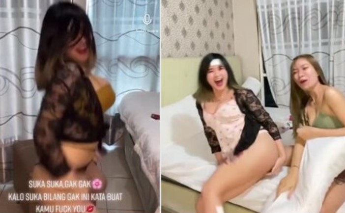 Aksi Binal Vania Yang Sangat Gemes